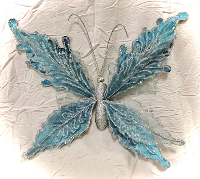 Velvet Butterfly Blue